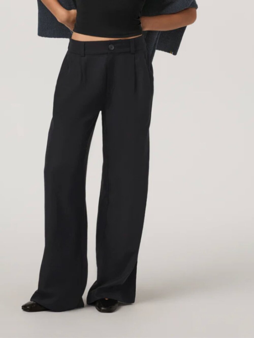 Vuori Trestles Twill Wide leg pant pants XL Black